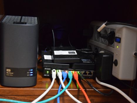 Lokale Cloud und Switch